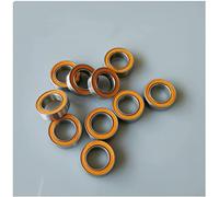 10 pezzi SMR106-2RS CB Cuscinetti for mulinello da pesca ABEC-7 SMR106 2RS 6x10x3mm Cuscinetto ibrido in acciaio inossidabile Si3n4 in ceramica MR106
