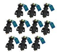 10 PEZZI SPAZZOLE CARBONCINI MOTORE LAVATRICE ELECTROLUX WHIRLPOOL ARISTON CANDY