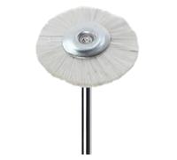 10 Pezzi Spazzole for Lucidatura da Laboratorio, Ruote for Lucidatura for Utensili Rotanti con Codolo HP da 2,35 mm for Lucidatura del Legno di Metallo e Gioielli(Gray)
