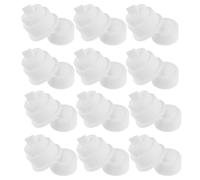 10 Pezzi Spremi Dentifricio Automatico in Silicone Bianco | Ricambio per Bagno, Compatibilità Tubi, Soluzione Erogatrice Sprechi e Gocce