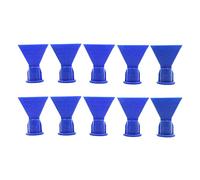 10 pezzi stampo in silicone ugello conico spruzzatore accessori silicone sigillante dispenser denti esterni 14 5 mm