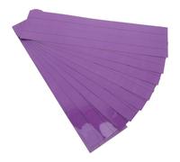 10 Pezzi Strisce Magnetiche Cancellabili, Linee, Porpora | Plastica Finitura Liscia, per Lavagna e Pennarelli a Base D’acqua, Uso Scolastico