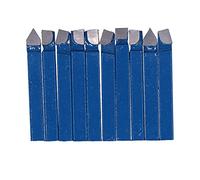 10 pezzi strumenti per il tornio 1/4 pollici in carburo cementato ad alta durezza Strumenti di taglio in metallo elevato