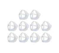10 pezzi Supporto Interno per Maschera 3D Porta Protezione della Bocca e del Naso Aumenta lo Spazio la Respirazione Aiuta a Respirare Fluido
