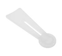 10 Pezzi Supporto per Cornici Foto Trapezoidale Bianco in Plastica | Superficie Liscia e Sostegno Stabile, Compatibile Foto e Album, Adesivo, per Esposizione in Vari Ambienti