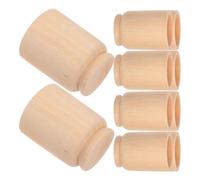10 Pezzi Supporto Uova Pasquali in Legno per Insegnanti, DIY | Superficie Liscia, Riutilizzabile per Pittura Artistica, per Aula e Tavolo di Pasqua, Oggetti Decorativi
