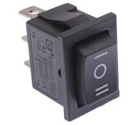 10 Pezzi Switch Electronics Interruttore Rocker Rettangolare On-Off-On SPDT 6A