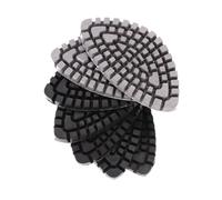 10 pezzi/tampone lucidante diamantato triangolare, for pavimenti in cemento, forma speciale, tampone for levigatura a umido, for pietra di marmo granulare(100)