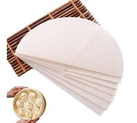 10 Pezzi Tappetino a Vapore, Tappetino Cottura a Vapore, Garza a Vapore, Riutilizzabile Tappeto per Cottura a Vapore, Antiaderante Steamer Mesh, per Ravioli di Riso, dim Sum, Verdure, Carne e Pesce