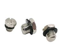 10 pezzi Tappo di tenuta ad anello filettato maschio a sei angoli(M-6P)