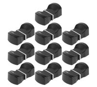 10 Pezzi Tappo per Fader Mixer Nero in Plastica Foro Interno 4 MM | Mixer Audio e Interfacce Cursori, Presa Comoda, Installazione Facile, Uso in Regia