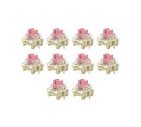 10 Pezzi Tastiera Rosa Axis V2 Tastiera Meccanica Placcata In Argento Axis DIY Interruttore per Tastiera Meccanica