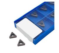 10 pezzi TCMT090204 TCMT110202 TCMT110204 TCMT110208 TCMT16T304 KK623H Utensili for tornitura in metallo duro Cerchio interno in acciaio inossidabile TCMT(TCMT16T304 KK623H)