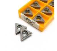 10 pezzi TCMT16T304 TCMT16T308 VP15 U6020 Utensile for tornitura in carburo CNC for acciaio inossidabile(TCMT16T308 VP15)