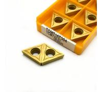 10 pezzi TCMT16T304 TCMT16T308 VP15 U6020 Utensile for tornitura in carburo CNC for acciaio inossidabile(TCMT16T304 U6020)