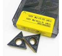 10 pezzi TCMT16T308 TCMT16T304 PM4225 Utensili for tornitura esterna Inserto in carburo Utensile da tornio TCMT16T304 Inserto for tornitura(TCMT16T308-PM 4240,NEW)