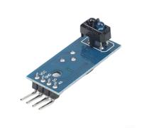 10 pezzi TCRT5000 Modulo sensore riflesso a infrarossi per il rilevamento degli ostacoli, uscita digitale 3,3 V-5 V, sensibilità regolabile, campo di rilevamento 1 mm-25 mm, compatto per robot e