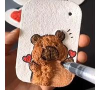 10 pezzi Tela artistica 3D, tavoletta da disegno con texture soffice per fai-da-te e pittura 65 (10 foto),110*70 (10 fogli)Compositi WPC