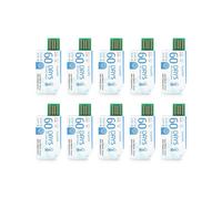 10 Pezzi TempU05S USB Data Logger Analizzatore di Temperatura Monouso per 60 Giorni Rapporto PDF USB Temperature Logger