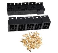 10 Pezzi Terminali 5PIN Mini Per Relè Connettore Per Supporto Presa
