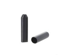 10 pezzi termorestringenti per estremità del cavo, cavo ad alta media bassa tensione nero, coperture di protezione per terminali (10 × 40 mm)