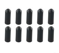 10 pezzi termorestringenti per estremità del cavo, cavo ad alta media bassa tensione nero, coperture di protezione per terminali (13 × 40 mm)