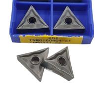 10 Pezzi TNMG160404-EF 202 Inserti In Metallo Duro Indicizzabili CNC Utensili Per Tornitura