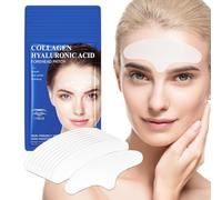 10 pezzi toppa delle linee di cipiglio, toppa della grinza della fronte, toppa della grinza della fronte del collagene dell'idrogel, toppa d'idratazione antinvecchiamento delle linee di cipiglio