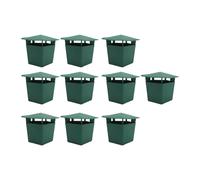 10 pezzi Trappole lumaca Protezione protezione riutilizzabile Green Slug