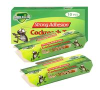 10 Pezzi Trappole per Scarafaggi e Blatte Adesivo Ultra Forte e Durevole Non