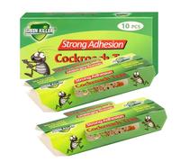 10 Pezzi Trappole per Scarafaggi e Blatte - Adesivo Ultra Forte e Durevole, Non Tossico, Inodore, Ecologico, Sicuro per Bambini e Animali Domestici, Per Casa, Cucina, Bagno, Ufficio o Cantina