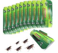 10 Pezzi Trappole per Scarafaggi, Non Tossiche, Contro Scarafaggi e Blatte, Sicure per la Disinfestazione di Casa, Cantina, Garage,Trappola adesive per scarafaggi