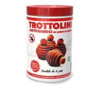 10 Pezzi Trottolini Antitarme Naturale 100% aromaticI in legno di cedro rosso