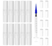 10 pezzi Tubi di Olio Essenziale con Parrucca di Cotone, Aromaterapia Nasale, Penne Profumo per Oli Essenziali, Penna Inalatore per Il Naso-Naso, Penna Inalatore Dock, Tubi Inalatore per Profumo