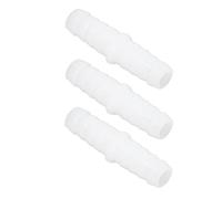 10 Pezzi Tubo di Plastica PE, Giuntatrice Spinata Adattatore per Giunto Riparatore Raccordo Portagomma in Plastica per 9-9 mm Attraverso