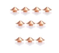 10 pezzi ugelli laser a doppio strato singolo dia.28/32 mm m11 calibro 0,8-5,0 per il taglio delle fibre Single-layer laser nozzle D32H15 Hole diameter 1.5mm