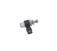 10 pezzi un sacco di valvola di controllo pneumatica del flusso 'acceleratore del cilindro 'aria 1/4 3/8 1/2 pollici 12mm raccordo PU SC12-03/04 connettore rapido for tubo flessibile(SC12-03)