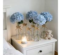 10 pezzi Vasi cilindrici in plastica ispessita e anti-esplosione con corda di juta, durevoli e facili da mantenere, strumento per composizioni floreali domestiche, vaso di fiori in plastica per decora