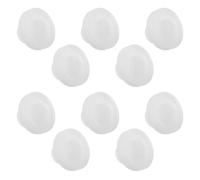 10 Pezzi Ventosa Pneumatica Robot 1,6 Pollici in Silicone a 2 Strati | Componenti Elettronici e Bracci Robotici, Integrazione Rapida, Presa Affidabile, Bianco