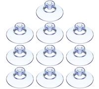 10 Pezzi Ventose Ø 2cm,Ventose piccole,Ventose Trasparenti,Ventosa per vetro,Ventosa Trasparente,Ventose per parasole auto,per Bagno,Cucina,Ufficio,Specchio,Vetro,Finestra Dell'Auto