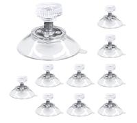 10 Pezzi Ventose per Vetro,Ventosa,Ventosa per Vetro,Ventose per Parasole Auto,Ventose per Vetri,per Una Varietà di Superfici Lisce,Vetro,Piastrelle,Bagno,Cucina,PVC(30mm)