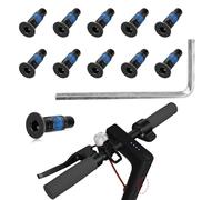 10 Pezzi Viti di Fissaggio per Monopattino Elettrico, Acciaio al Carbonio, Installazione Facile, Sicurezza Migliorata, Compatibile con M365, 1S, Pro, Mi3, Max G30, Serie ES e F
