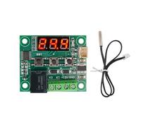 10 pezzi W1209 LED Termostato digitale Controllo temperatura Termometro DC 12V Modulo interruttore regolatore termico + sensore(Red)