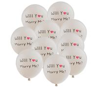 10 pezzi Will You Marry Me Palloncino fai da te per la celebrazione del