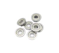 10 Pezzi ZZ Schermati 2 Mm 3 4 5 6 7 8 9 Foro MF128 MF83 F605 MF105 F683 F695 F688 F693 Cuscinetti A Sfere Con Flangia(F605ZZ 5x14x5)