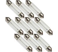 10 Pezzo Soffitto Pennino Lampada 36mm Lima c5w 5 Watt 12V Lampadina