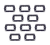 10 Pezzo Supporto Telaio Compatibile con Bticino Living International e Living Light, 3 Moduli Per Scatola 503, Serie MBL, Colore Blu