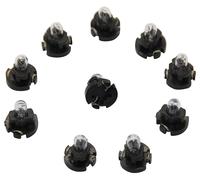 10 Pezzo T3 Lampadina Bianco Caldo Illuminazione Tachimetro Strumentazione