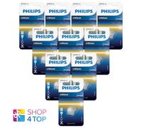 10 PHILIPS CR1632 Litio batteries 3V Cella a Moneta Bottone DL1632 1BL Exp 2027