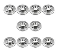 10 piastre di supporto in acciaio legato resistente per smerigliatrici angolate da 100 mm, flange antiruggine